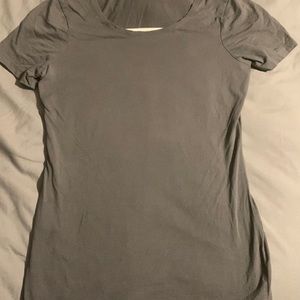 Express shortsleeved shirt dark gray